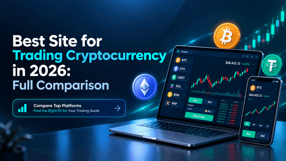 Best Site for Trading Cryptocurrency in 2026: Full Comparison