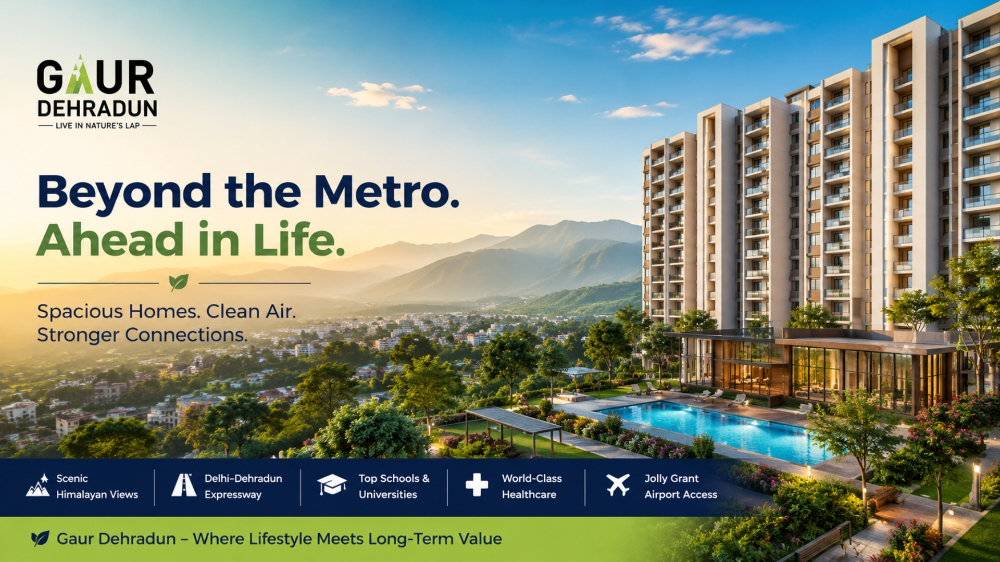 Gaur Dehradun and the Shift Away from Metro City Living