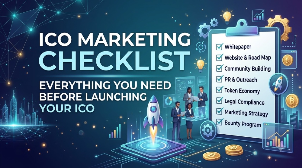 ICO Marketing Checklist: Everything You Need Before Launching Your ICO