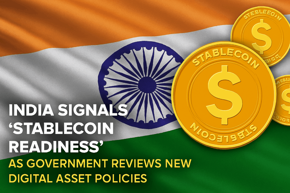 India Signals ‘Stablecoin Readiness’ as Government Reviews New Digital Asset Policies