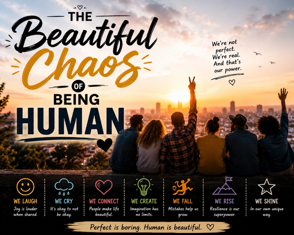 The Beautiful Chaos of Being Human