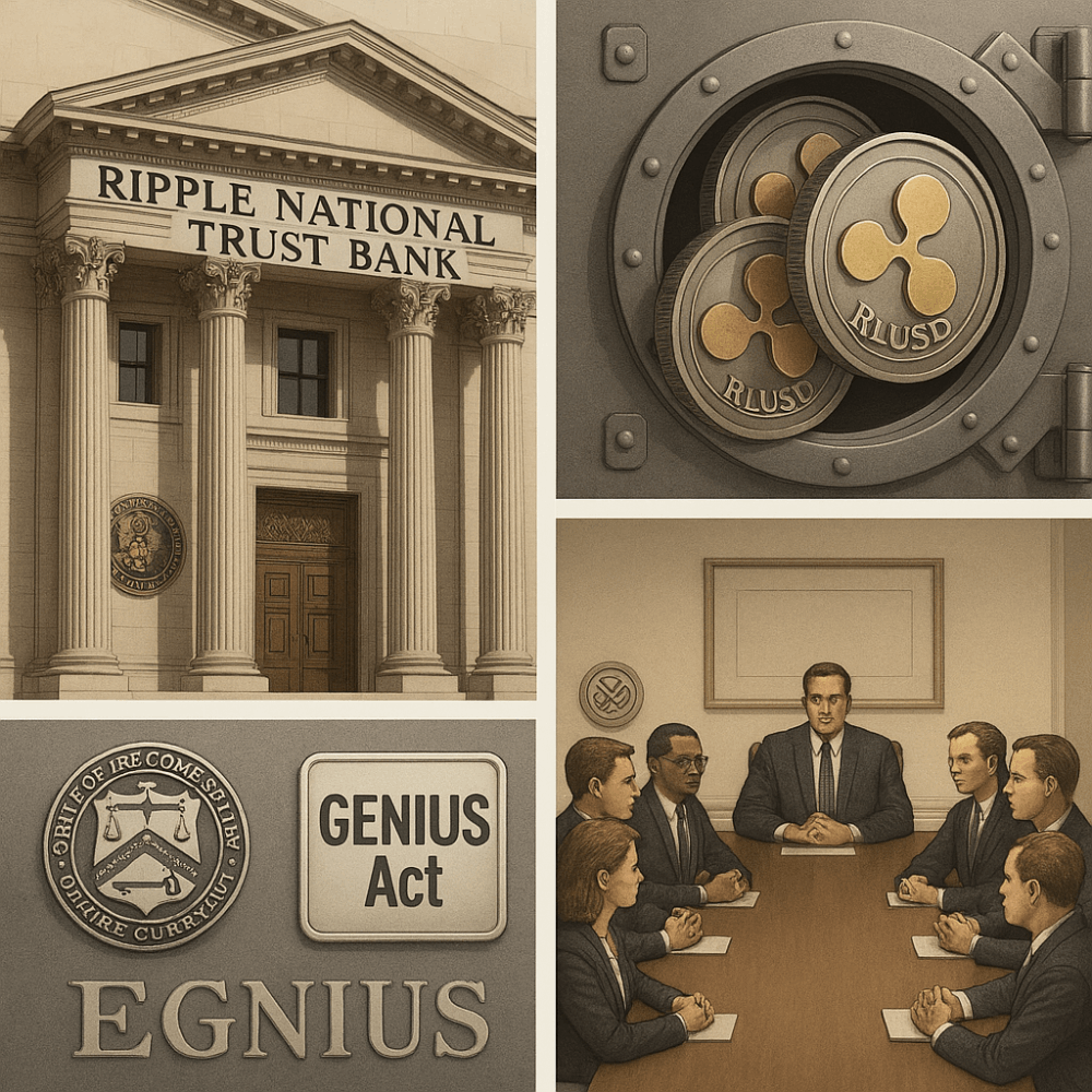 Ripple is applying for a U.S. national trust bank charter