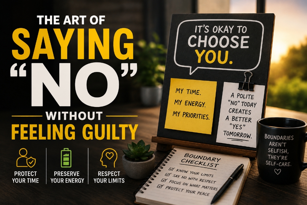 The Art of Saying "No" Without Feeling Guilty