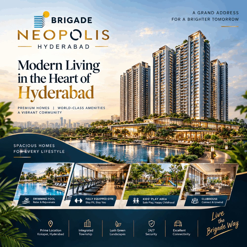 Brigade Neopolis Hyderabad Near Financial District: Connectivity Guide