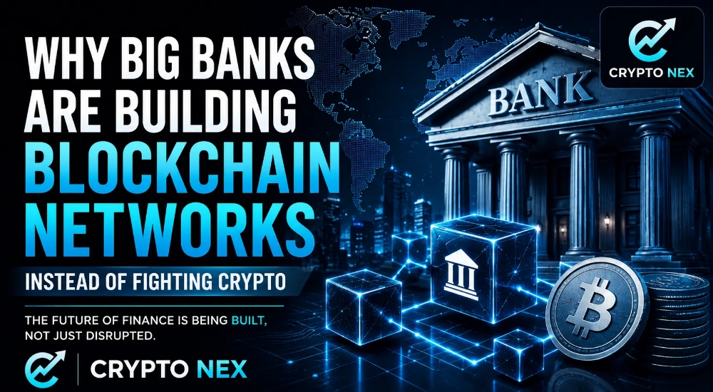 Why Big Banks Are Building Blockchain Networks Instead of Fighting Crypto