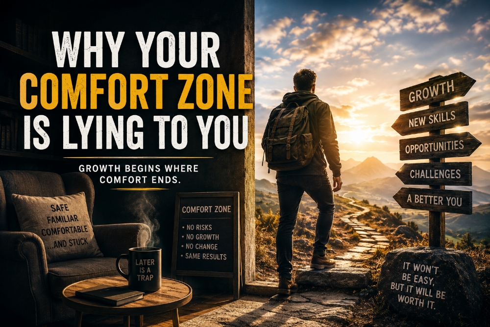 Why Your Comfort Zone Is Lying to You