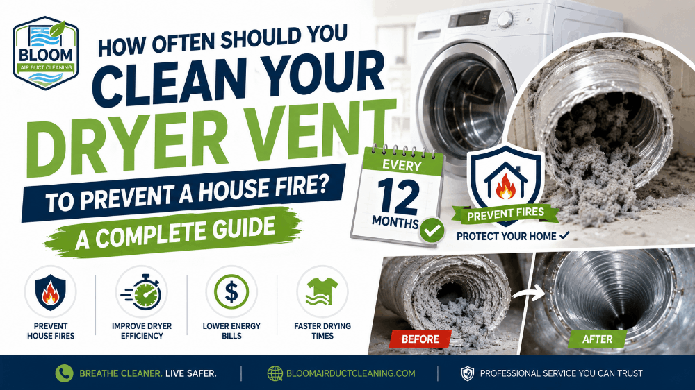 How Often Should You Clean Your Dryer Vent to Prevent a House Fire? A Complete Guide