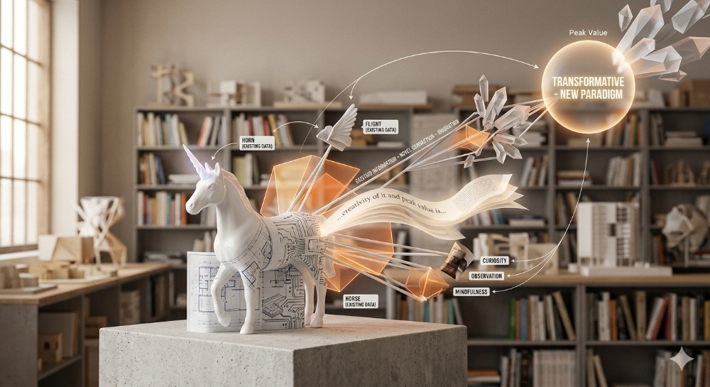 The Architecture of Creativity: From Synthesis to Breakthrough