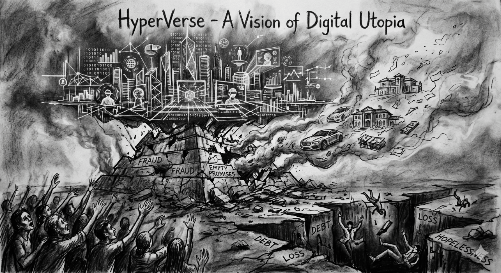 Anatomy of a Crypto Illusion: the 2$ Billion Hyperverse fraud