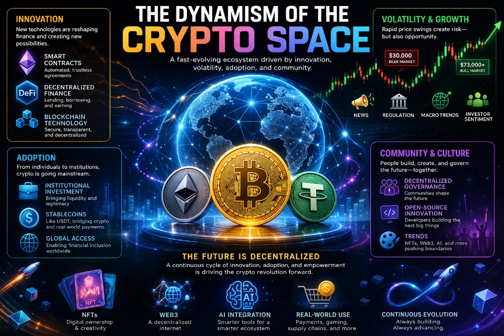 The variations of the crypto space