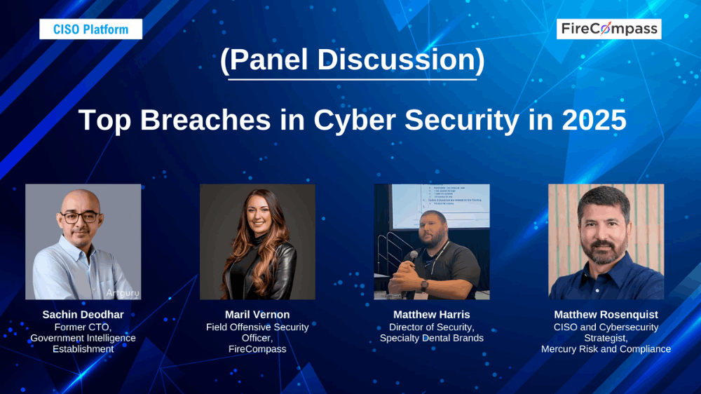 Top Breaches in Cyber Security in 2025 – upcoming live panel