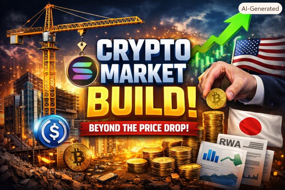 WHILE BITCOIN PULLS BACK, THE MACHINE KEEPS BUILDING"