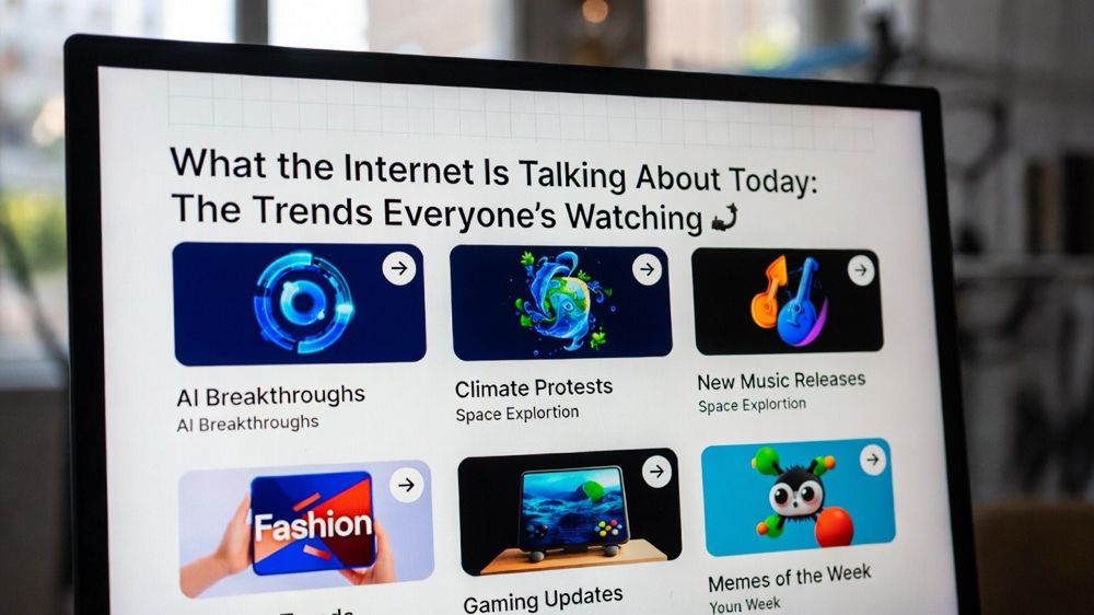 What the Internet Is Talking About Today: The Trends Everyone’s Watching 👀