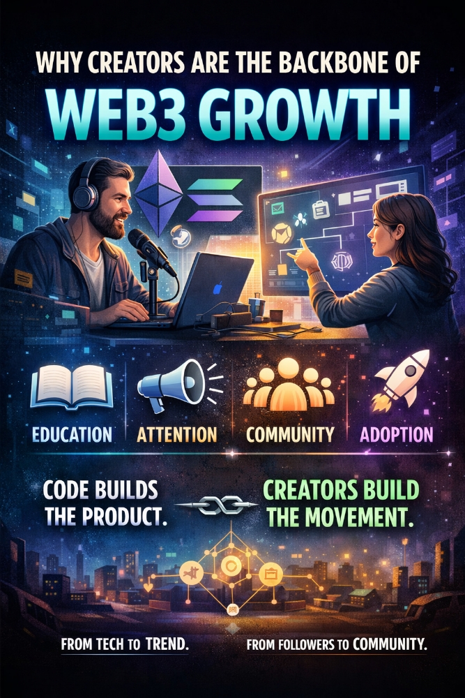 Why Creators Are the Backbone of Web3 Growth