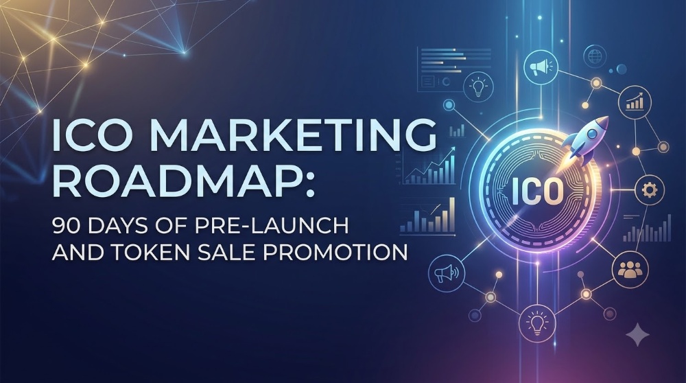 ICO Marketing Roadmap: 90 Days of Pre-Launch and Token Sale Promotion