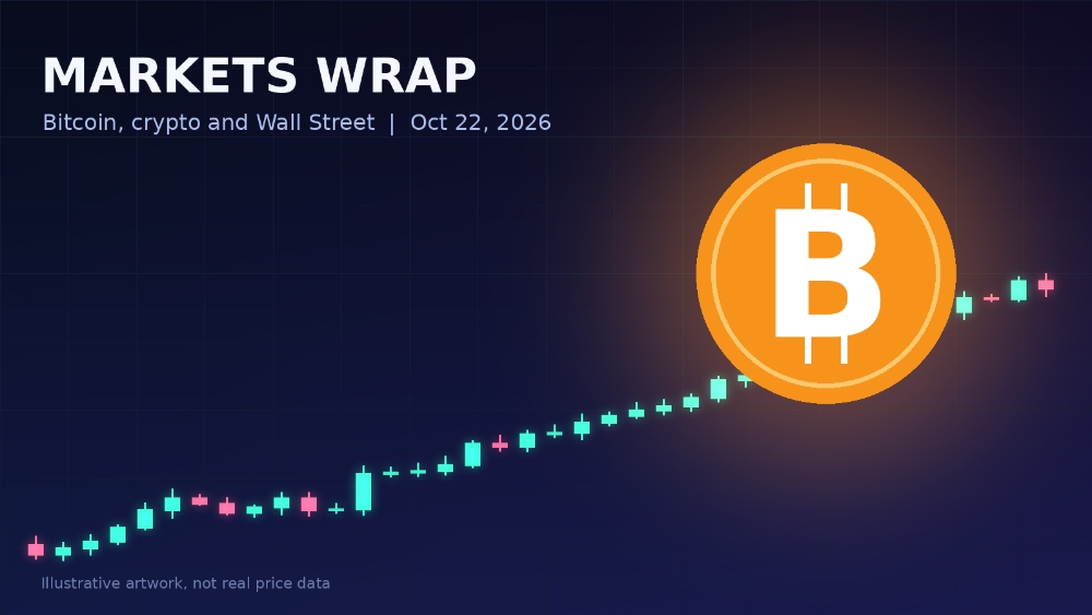 Bitcoin Holds Near $82K as Wall Street Slips After Tesla and Meta Earnings
