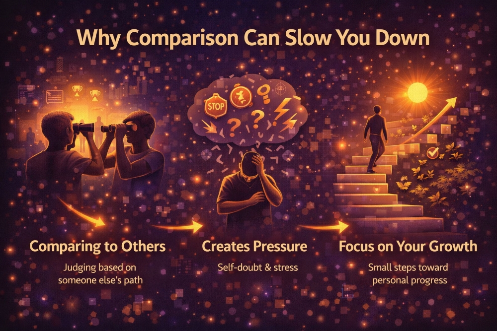 Why Comparing Yourself to Others Can Slow You Down