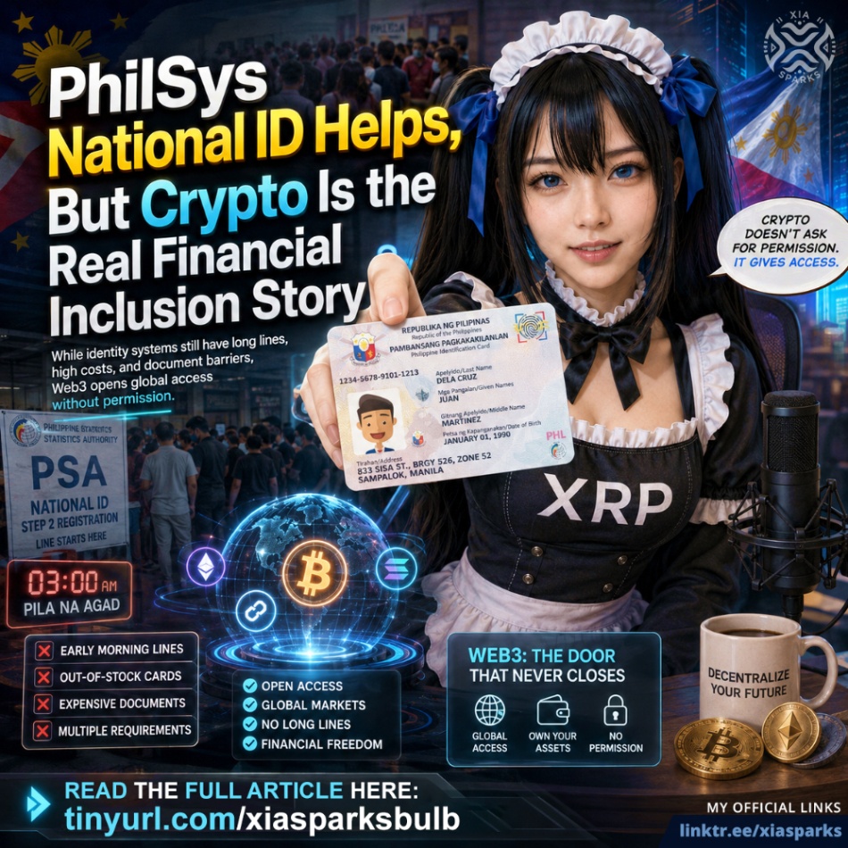 PhilSys National ID Helps, But Crypto Is the Real Financial Inclusion Story